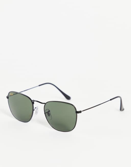 RayBan de soleil rondes pour homme Noir 0RB3857 ASOS