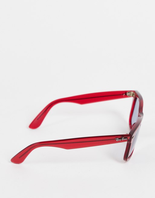 Wayfarer rouge cheap