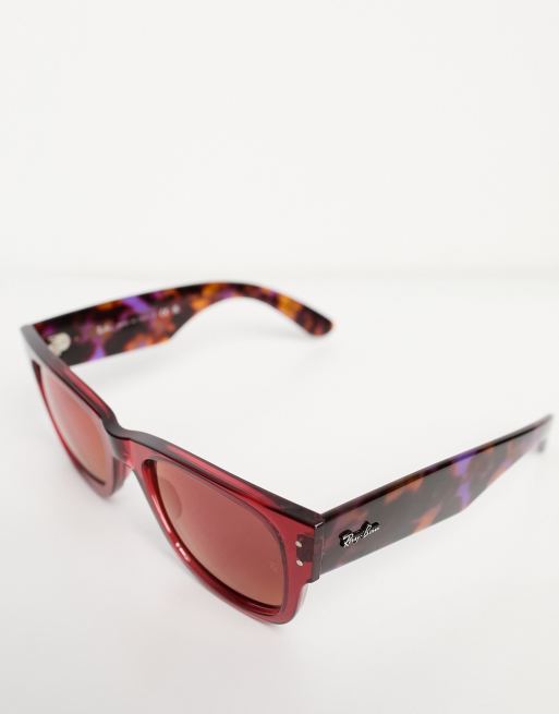 Ray Ban Mega Lunettes de soleil wayfarer effet caille de