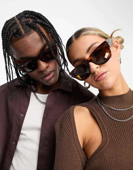 Ray-Ban - Mega Wayfarer - Festival - Solbriller med skildpaddemønster, 2 af 4