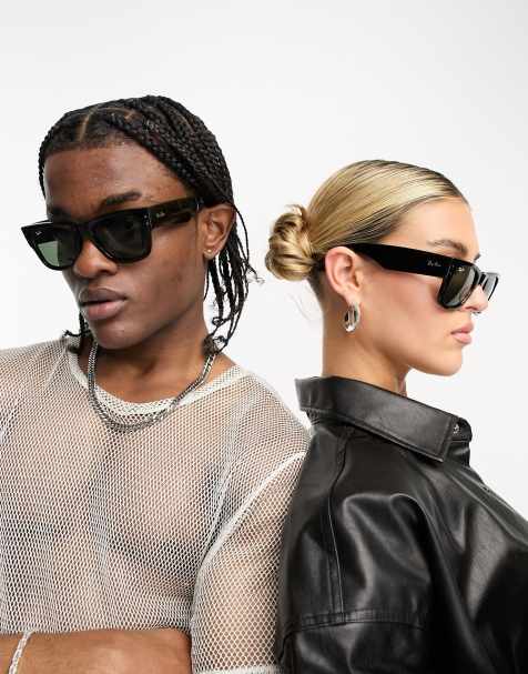 Ray-Ban - Mega Wayfarer - Lunettes de soleil - Noir - view 1