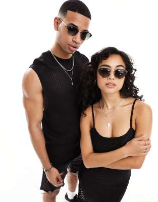 Ray-Ban Ray-Ban new clubmaster sunglasses in charcoal-Grey