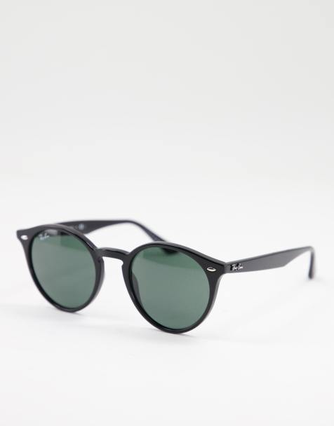 Ray-Ban - Occhiali da sole rotondi neri 0rb2180 - view 1
