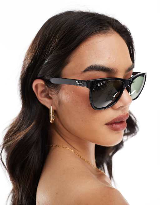 Ray Ban Occhiali da sole rotondi neri ASOS