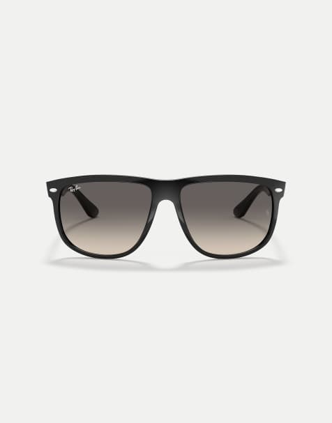 Ray-Ban occhiali da sole squadrati boyfriend con lenti classiche nere - view 1