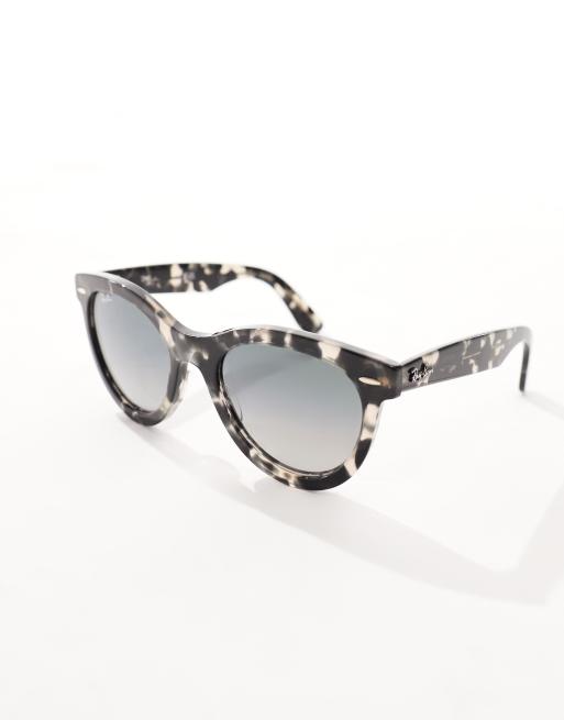 Ray-Ban - Occhiali da sole Wayfarer grigio tartarugato, 2 di 4