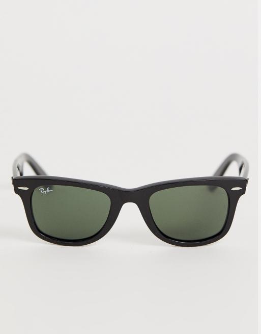 Ray Ban Original Wayfarer Classic Sunglasses In Black 0rb2140 Asos