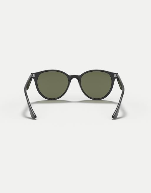 Ray-Ban - Phantos - Lunettes de soleil à verres verts polarisés - Noir, 4 de 4