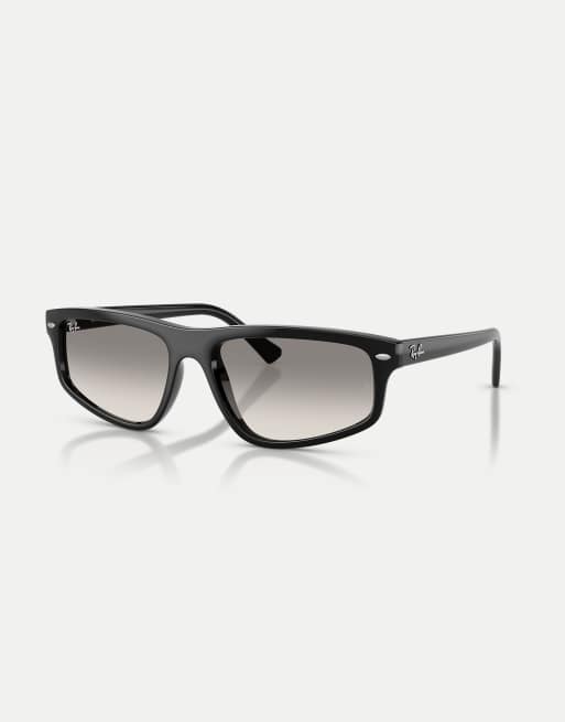 Ray-Ban - Rb2225 - Lunettes de soleil irrégulières avec verres gris - Noir, 2 de 4