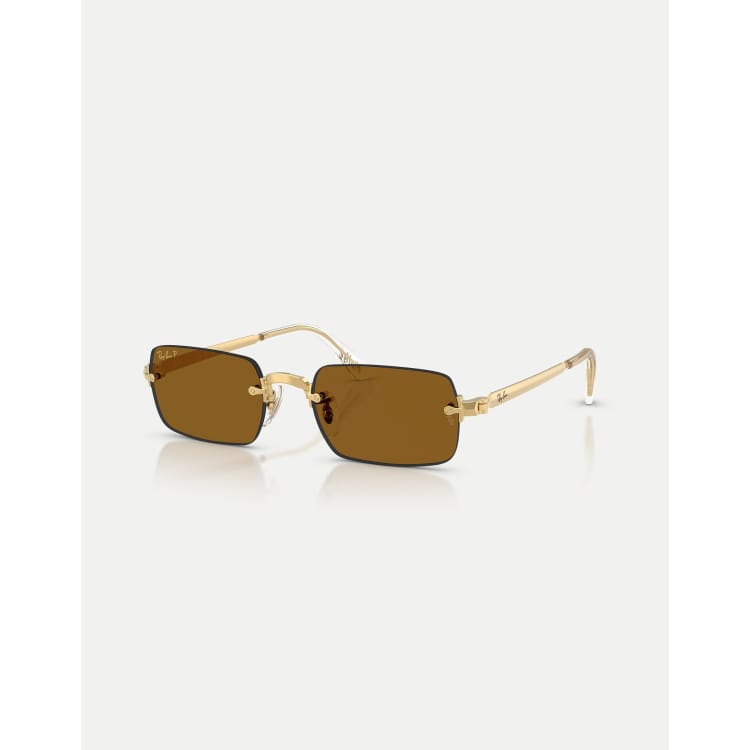 Cartier Eyewear Occhiali rettangolari CT0231O - Oro