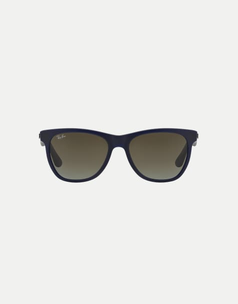 Ray-Ban - RB4184 - Occhiali da sole squadrati blu opaco con lenti blu - view 1
