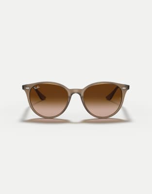 Ray-Ban - Rb4305 Phantos - Sonnenbrille in Beige mit braunen Gläsern-Neutral