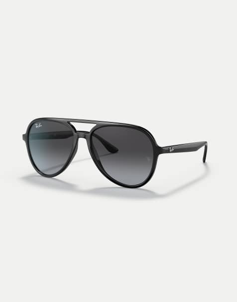 Ray-Ban – Rb4376 – Pilotensonnenbrille in Schwarz mit grauen Gläsern - view 1