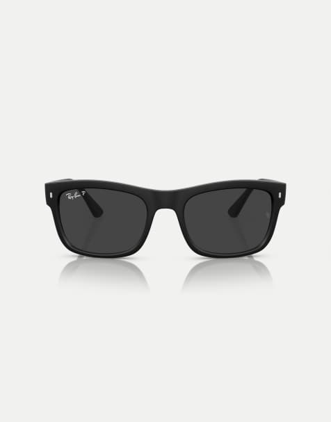 Ray-Ban - Rb4428 - Occhiali da sole squadrati neri con lenti nere polarizzate - view 1