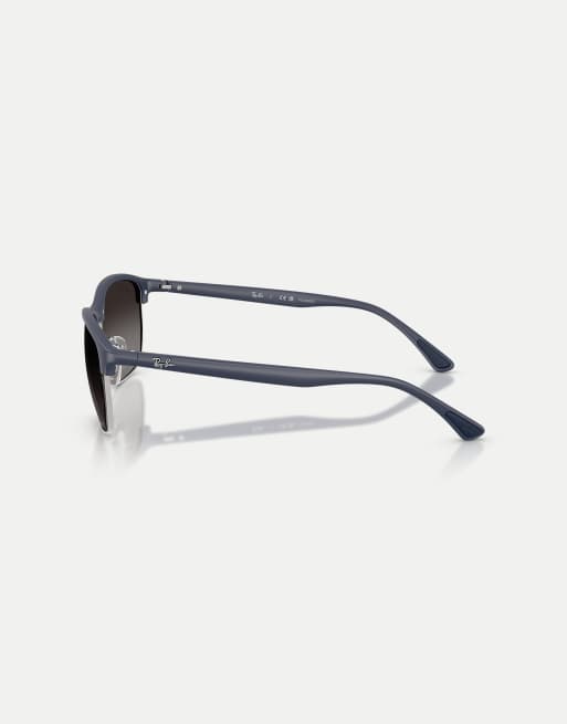 Ray-Ban – Rb4469 Liteforce – Eckige, polarisierte Sonnenbrille in dunkelblauem Sand mit grauen Gläsern, 4 von 4