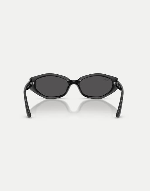 Ray-Ban - Rb4473 - Lunettes de soleil avec verres gris irréguliers - Noir, 3 de 4