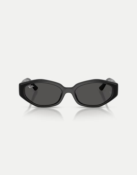 Ray-Ban - RB4473D - Gafas de sol negras irregulares con lentes grises - view 1