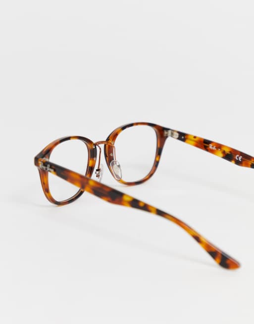 Ray ban store tortoise shell frames