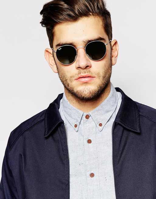 Ray Ban Round Sunglasses 0RB3447 ASOS