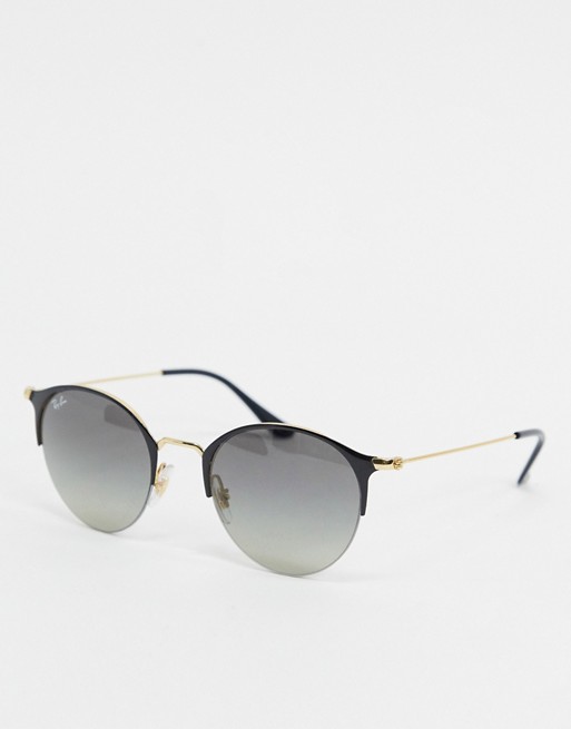 Ray-ban round sunglasses in black ORB3578