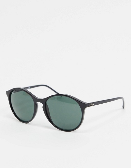Ray-ban round sunglasses in black ORB4371
