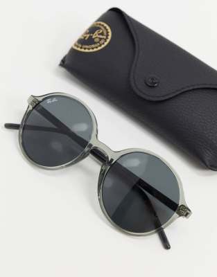 ray ban round grey