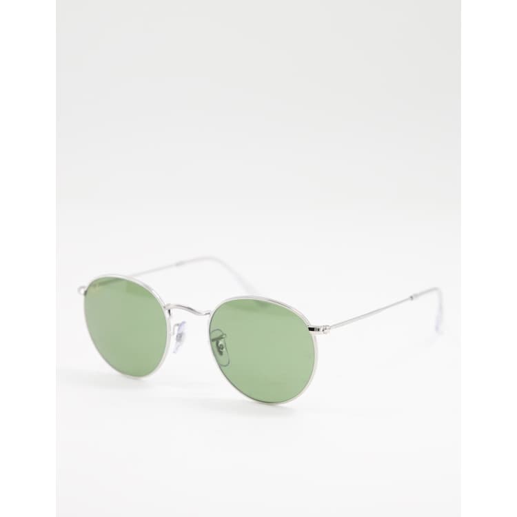 Green tinted clearance sunglasses