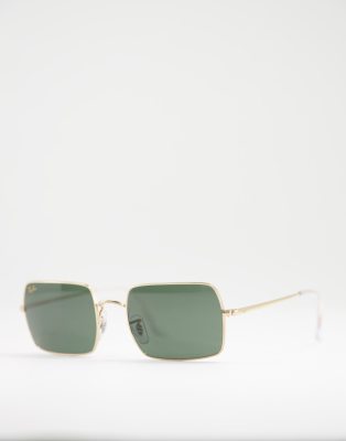 ray ban square metal sunglasses