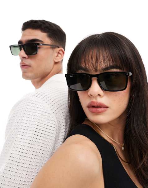 Ray-Ban - Sorte firkantede solbriller - view 1