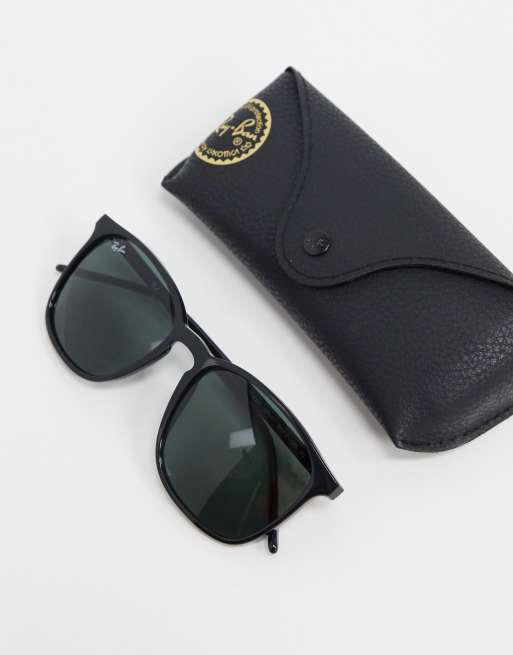 Ray-ban - Sorte runde solbriller - ORB4387, 3 af 4