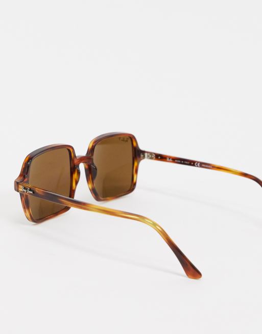 Ray-ban – Spräckliga, fyrkantiga solglasögon – ORB1973, 4 av 4