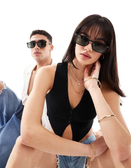 Ray-Ban square sunglasses in black, 2 of 4