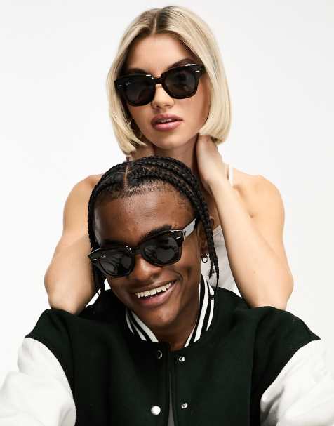 Ray-Ban – State Street – Eckige Sonnenbrille mit Schildpattoptik - view 1