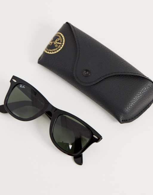 Ray-Ban – Svarta klassiska Wayfarer-solglasögon , 3 av 4