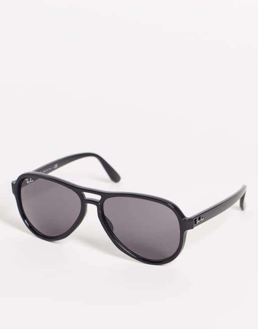 Ray-Ban - Uniseks aviator zonnebril in jaren 70-stijl in bruin 0RB4355