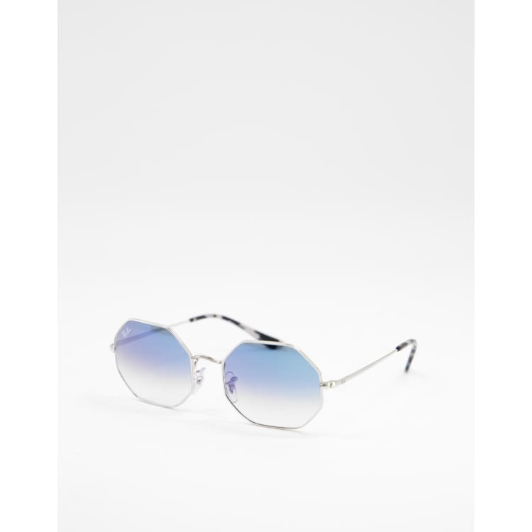 Ray ban octagonal hot sale homme