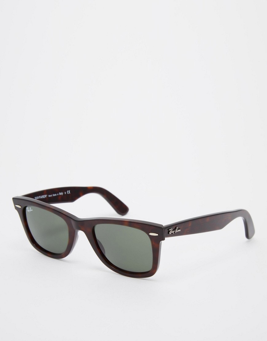 ray-ban -  – Wayfarer – Klassische Sonnenbrille in Braun 0RB 2140