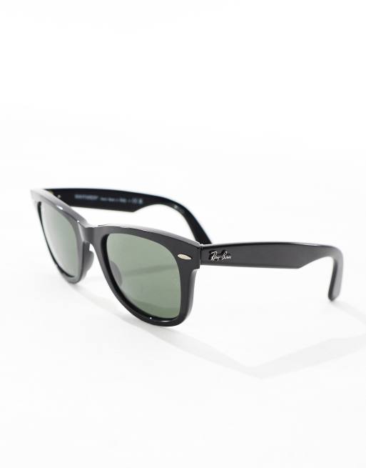 Ray-Ban – Wayfarer – Klassische Sonnenbrille in Schwarz 0RB 2140 , 2 von 4