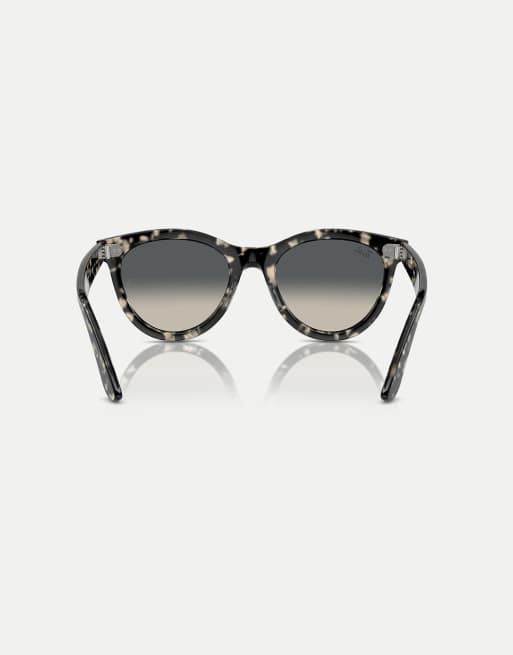Ray-Ban - Wayfarer - Lunettes de soleil rondes à verres gris - Havane gris, 2 de 3