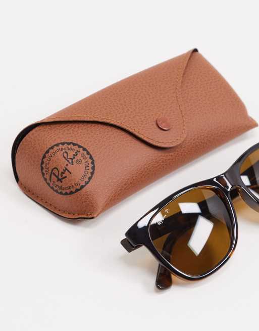 Ray Ban – Wayfarer-Sonnenbrille in Schildpatt-Optik, 4 von 4