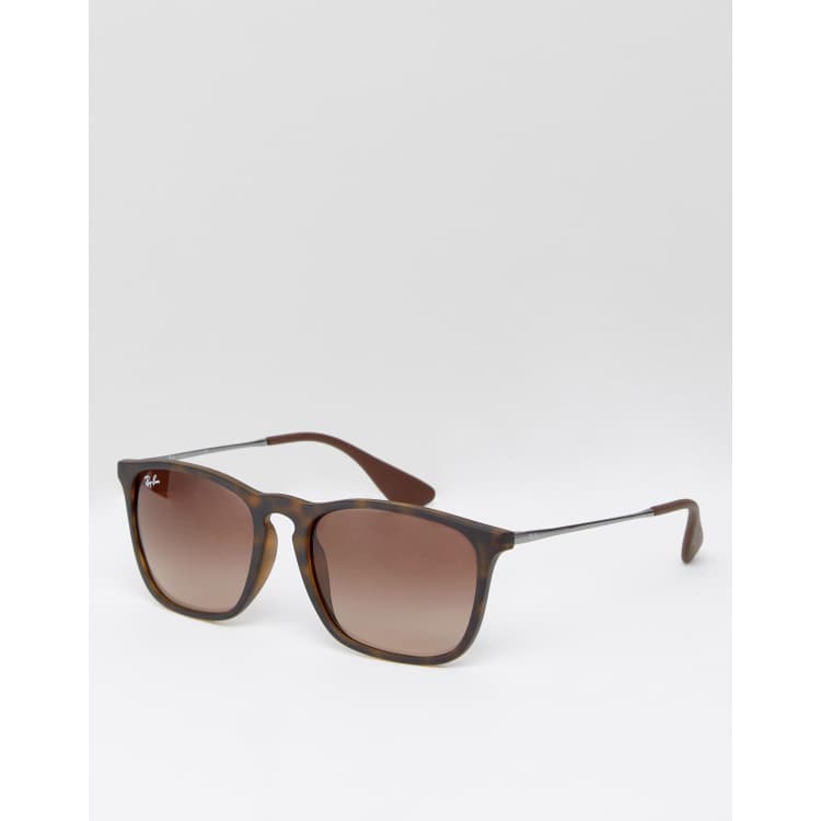 Ray Ban Wayfarer Sonnenbrille mit Keyhole Aussparungen 0rb4187 ASOS