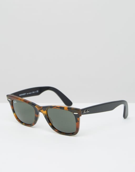 Wayfarer Sunglasses in Tort 0RB2140 | ASOS