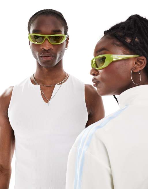 Ray Ban Xan Occhiali da sole racer verdi ASOS