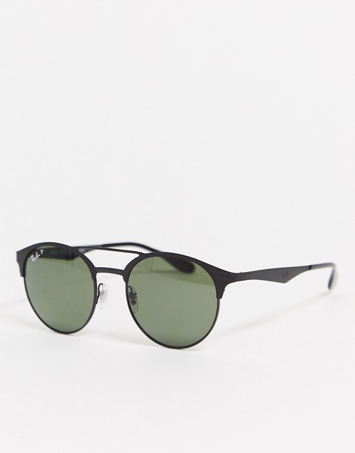 Rayban RB3545 round sunglasses