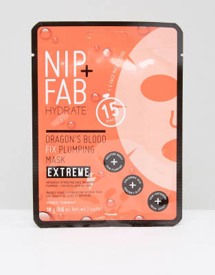 Разглаживающая гидрогелевая маска с экстрактом драконовой крови NIP+FAB-Бесцветный