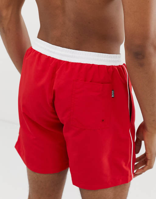 Røde svømmeshorts fra Star Fish BOSS kun hos ASOS, 2 af 4