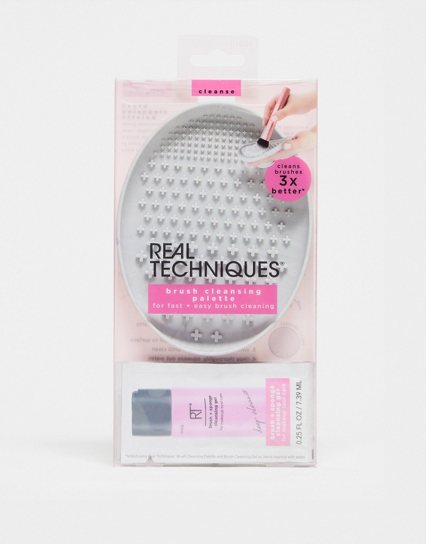 Real Techniques Brush Cleansing Palette-No color