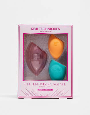 REAL TECHNIQUES CHIC DREAMS SPONGE SET (SAVE 33%)-NO COLOR