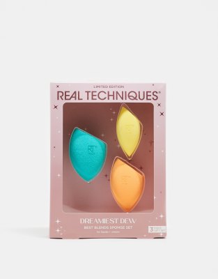 Real Techniques - Dreamiest Dew - Schwamm-Set, 43% Ersparnis-Keine Farbe