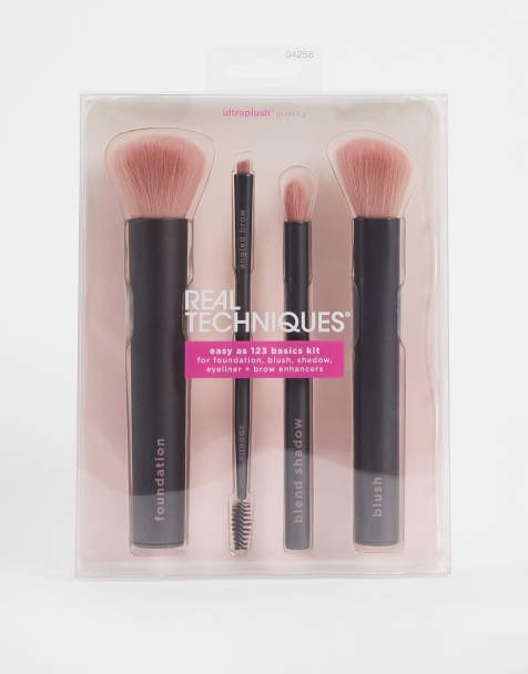 Real Techniques Limited Edition High Shine Mini Brush Kit, Travel